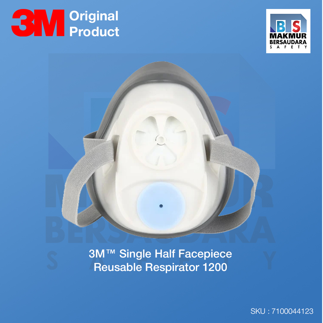 image product 3M Single Half Facepiece Reusable Respirator 1200, 10 ea/Case (7100044123)