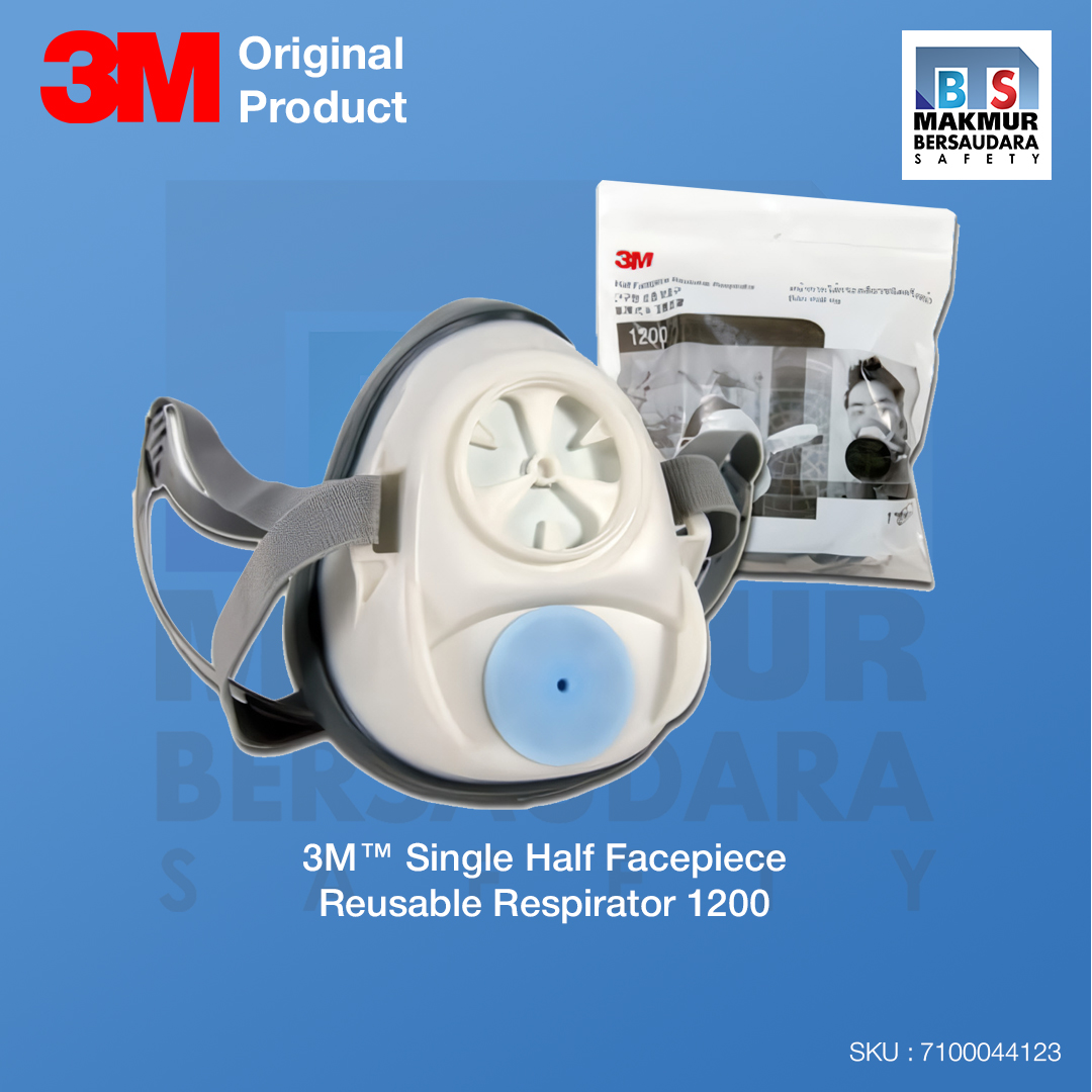 image product 3M Single Half Facepiece Reusable Respirator 1200, 10 ea/Case (7100044123)