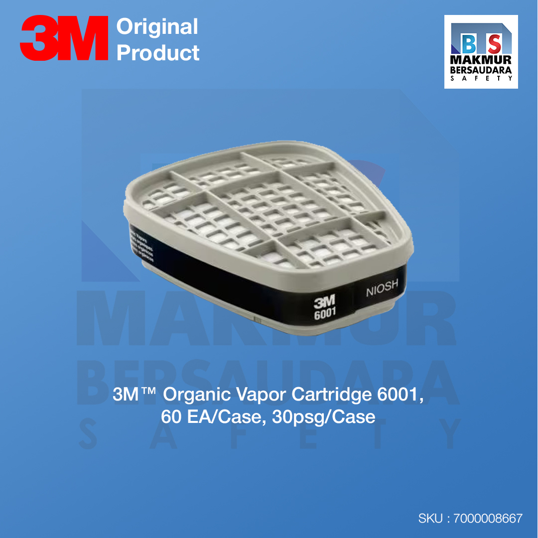 image product 3M Organic Vapor Cartridge 6001, 60 ea/Case (7000008667)